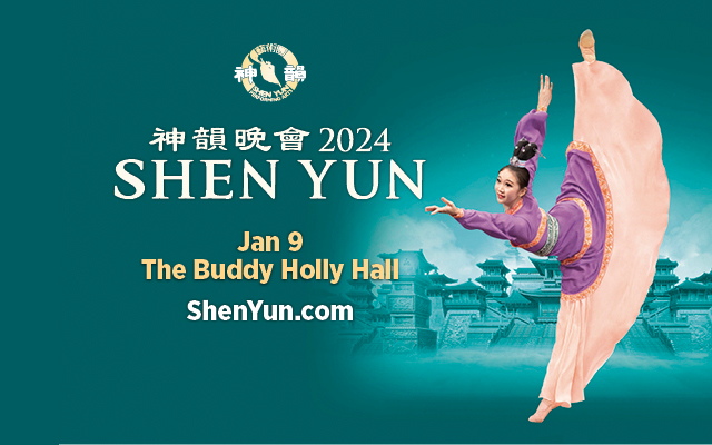 Shen Yun at Buddy Holly Hall Jan 9th