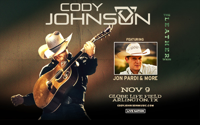 <h1 class="tribe-events-single-event-title">Cody Johnson : The Leather Tour @ Globe Life Field November 9th</h1>